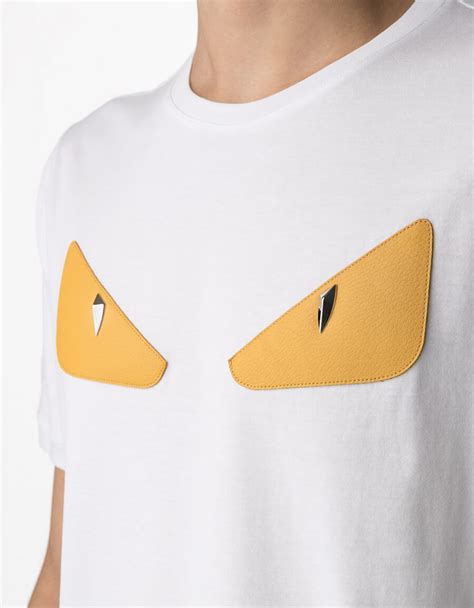 fendi yellow eye shirt|Fendi superboy t shirt.